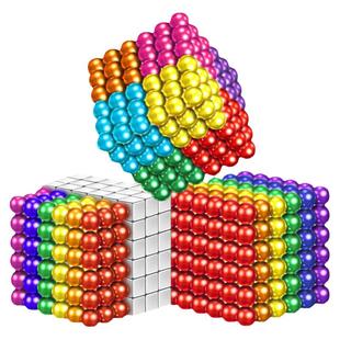 巴克百变球磁铁1000颗儿童积木磁铁珠吸铁石磁力拼接珠子变形玩具