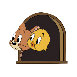 猫和老鼠补洞墙面贴客厅门上遮丑装饰贴瓷砖窟窿美化改造神器防水