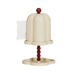 满得达法式复古纸巾盒中古风高级感茶纸筒创意客厅轻奢高档抽纸盒