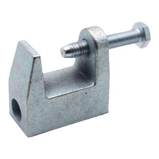 铸铁老虎卡钢构C型钢吊件H槽钢挂钩工字钢梁卡方形镀锌老虎夹固定