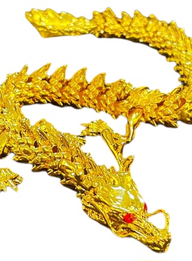 吉祥物开业办公室装饰龙摆件摆设