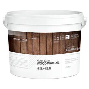 卡度家居旗舰店卡度水性木蜡油翻新木器漆防腐木油透明实木桐油清漆木漆防水油漆