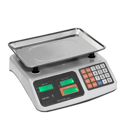 得力电子秤商用小型台秤30kg