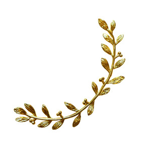 铸铜 黄铜柳枝柳条 手工DIY饰品汉风头饰和平橄榄树枝小装饰材料