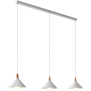 餐厅吊灯日式极简三头茶室餐桌灯吧台灯具创意北欧卧室床头小吊灯