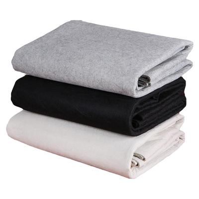 加厚书画毛毡垫学生灰色黑色整张