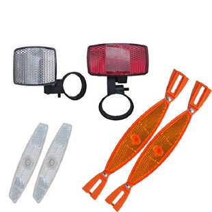 美利达原装自行车反光板山地车警示反光片车轮辐条夜间骑行零件