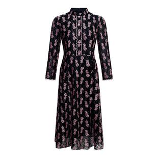 黛玛诗法式名媛风高级感蕾丝裙女2026春新款中长款连衣裙气质优雅