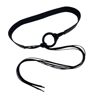 设计感编织腰带女配裙子装饰毛衣连衣裙牛仔裤流苏宽版皮带长绑带