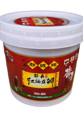 郫县红油豆瓣酱12斤桶装
