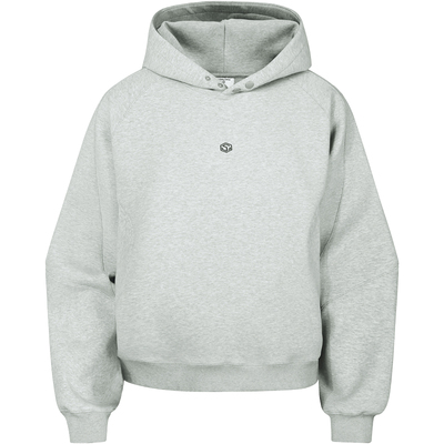 GuukaTech连帽简约绣花卫衣