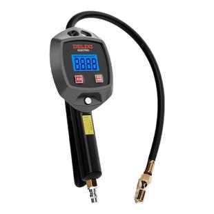 德力西电气高精度数显胎压表加气胎压表轮胎充气表气压表打气表