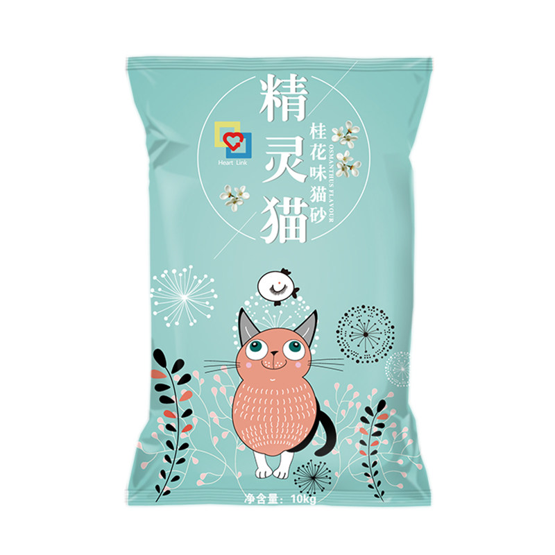 精灵猫包邮膨润土抗菌除臭猫砂