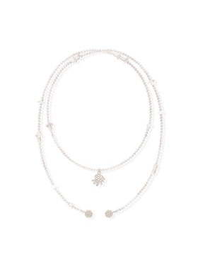 OINICIO初印蕾丝鱼尾吊坠珍珠链