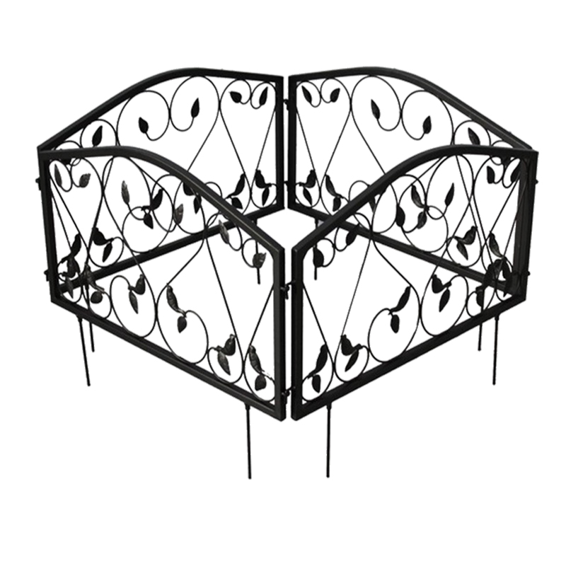 栅栏铁艺花坛小围栏隔断栏栅室外户外装饰花园矮庭院护栏矮篱笆