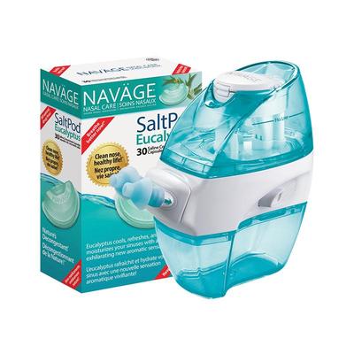 美国NAVAGE负压洗鼻器+桉树精油洗鼻盐*1 鼻炎鼻塞家用鼻腔冲洗器