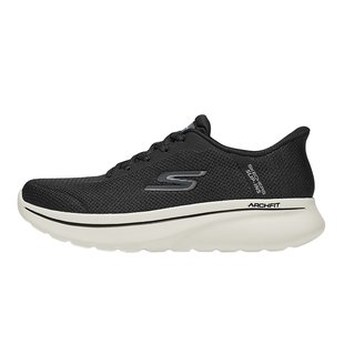 Skechers斯凯奇闪穿鞋男士轻质舒适百搭一脚蹬健步鞋 217080/BKW