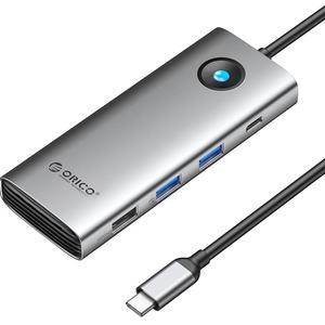 ORICO奥睿科拓展坞扩展Typec笔记本USB分线器雷电3/4hub集线HDMI网线转换器转接头电脑配件平板iPad手机投屏