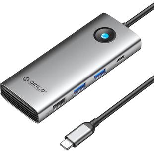 ORICO奥睿科typec拓展坞usb接口扩展器hub集线器适用Macmini扩展坞苹果MacBook笔记本电脑iPad平板手机转换器