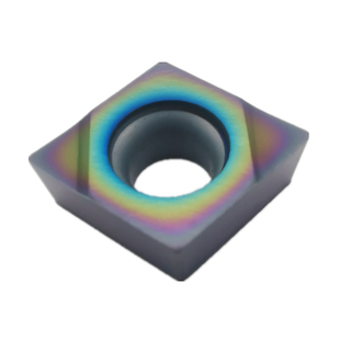 HRC68度超硬淬火钢数控刀片菱形内孔外圆粗精车刀粒CCMT09T30408