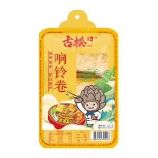 古松响铃卷火锅食材关东煮油炸腐竹凉拌麻辣烫素食响素食食材