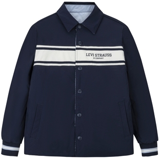 【双面穿】Levis李维斯儿童羽绒服男童2025冬季新款保暖外套童装