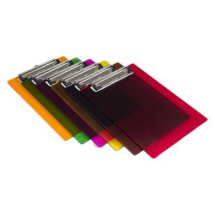 厚刻 文件夹板写字板硬垫板纯素色亚克力厂家定制DIY马克笔绘画涂鸦艺术挂墙幼儿园大中小学生试卷A4创意个性