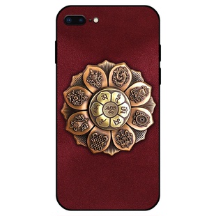 吉祥八宝手机壳14/15/16pro中国风八宝祥瑞17proMax新款Air扎西德勒mate70/80promax八宝吉祥x300pro复古X9潮