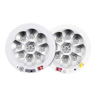 消防应急照明灯人体感应灯走廊过道红外线声控自动感应LED吸顶灯