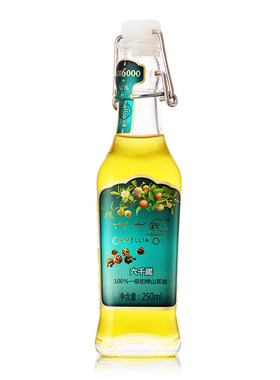 六千岁一级初榨有机山茶油冷榨