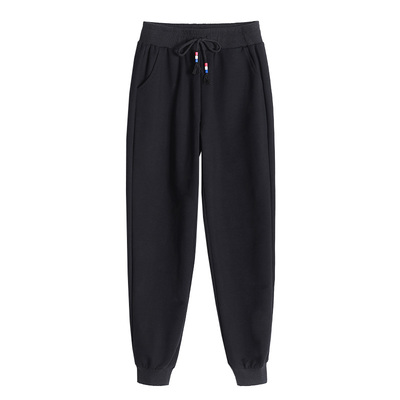 加绒运动裤女加厚棉裤子外穿卫裤