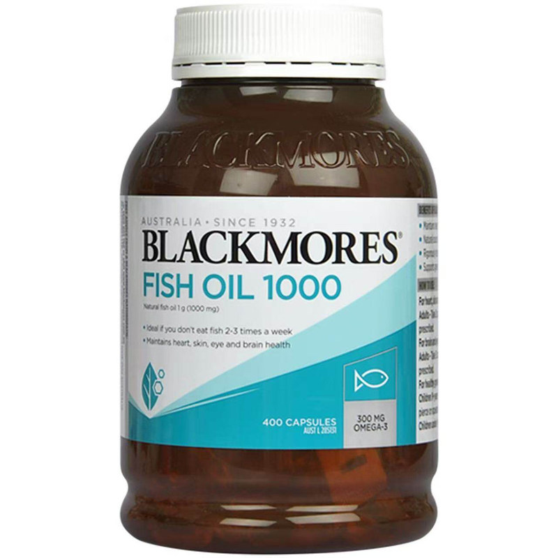 BLACKMORES澳佳宝原味深海鱼油1000mg 200粒软胶囊呵护三高