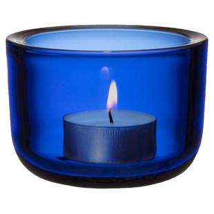 芬兰iittala伊塔拉Valkea瓦尔凯厚玻璃烛台居家北欧卧室复古摆件