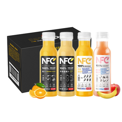 农夫山泉100%NFC果汁橙汁300ml24