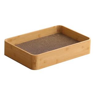 楠竹猫抓板猫窝一体超大可睡觉瓦楞纸猫窝磨爪板剑麻绳猫咪用品