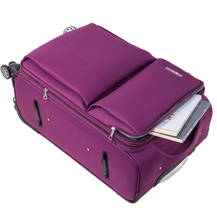 牛津布行李箱男20寸拉杆箱女旅行箱大容量耐用结实密码皮箱子2428