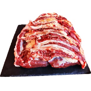 阿松食品阿坝州散养半散养牦牛肋排纯肋排牦牛排骨新鲜冰鲜清真