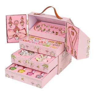 串珠礼盒小女孩女童生日礼物儿童玩具首饰手工diy材料女生子手链