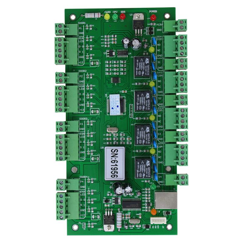 科奥特 单门 双门 四门 门禁多门控制器韦根TCP/IP通讯多门控制板