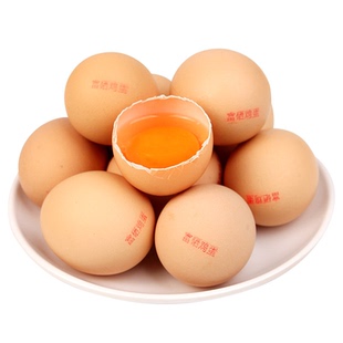 农家鸡蛋富硒新鲜正宗土鸡蛋笨鸡蛋现捡现发柴鸡蛋大个谷物蛋整箱