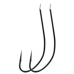 秋田狐鱼钩极细条长柄有倒刺钩正品散装鲫鱼白条虫饵钩细条白狐钩