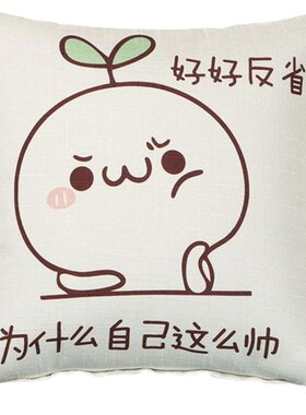 汽车抱枕一对车内个性可爱情侣靠垫后窗上装饰车载用品多功能新款