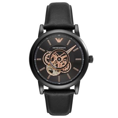 Armani阿玛尼手表男 时尚潮流炫酷透视镂空全自动机械男表AR60012