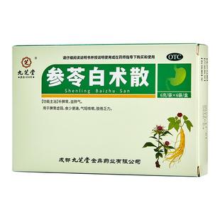 九芝堂参苓白术散乏力肝火盛祛湿调理脾胃虚弱湿气重益气中成药