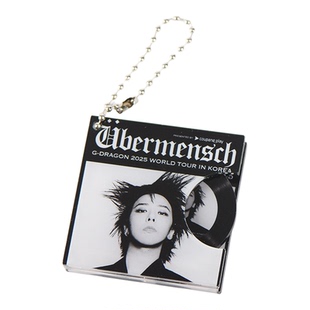 亚克力nfc抽拉钥匙扣权志龙GD专辑黑胶唱片定制明星周边迷你挂件