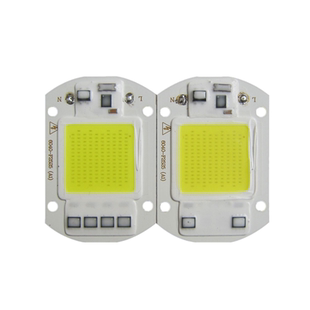 免驱动50Wled集成灯珠光源20W30瓦工矿路灯投光灯灯芯片220V灯板