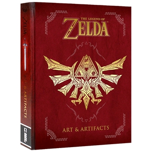 塞尔达传说 艺术与物品道具设定 英文原版 The Legend of Zelda Art and Artifacts 30周年版艺术设定集画册精装 英文版正版进口书