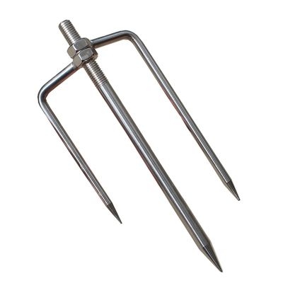 龙门后尾大炮杆不锈钢鱼竿支架