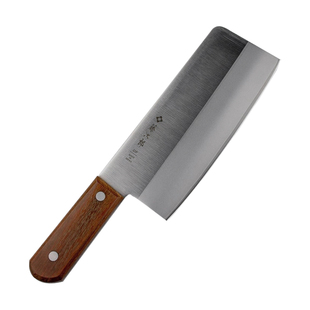 日本进口藤次郎VG10菜刀家用刀具锋利中式厨刀切片刀切菜刀F990