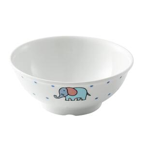 日本DIA CERAM胖胖象儿童大小号餐碗宝宝辅食碗婴儿吃饭碗高温瓷
